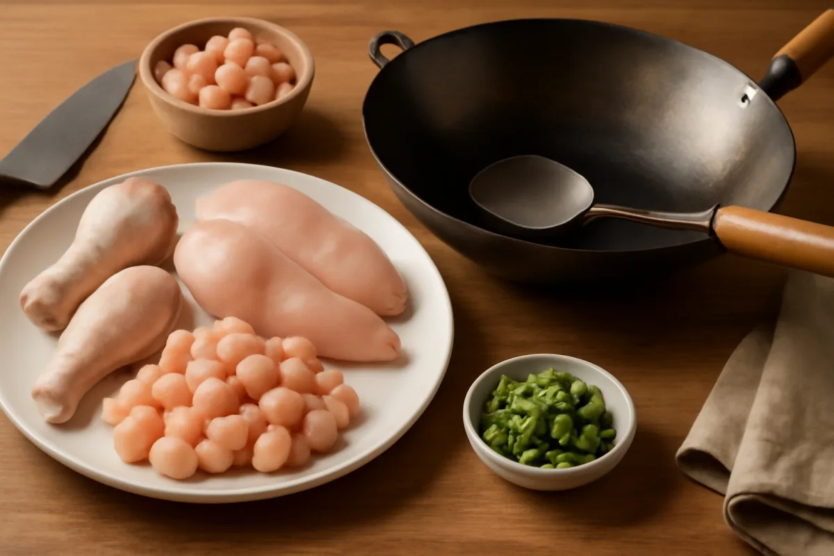 I migliori tagli di pollo per la cucina wok: scelta intelligente per bocconi morbidi