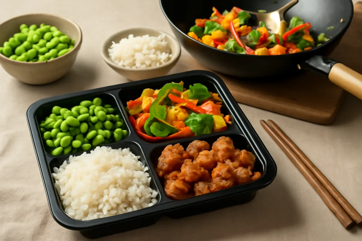 Bento asiatico autentico: come comporre un piatto unico colorato con il wok
